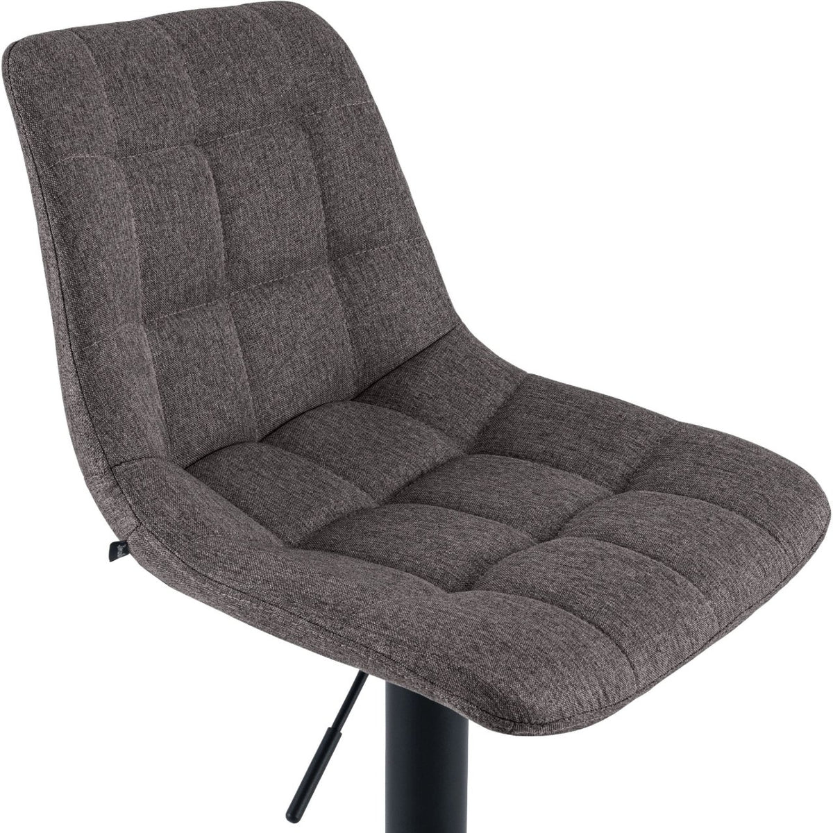 Barhocker Mapun Stoff dunkelgrau