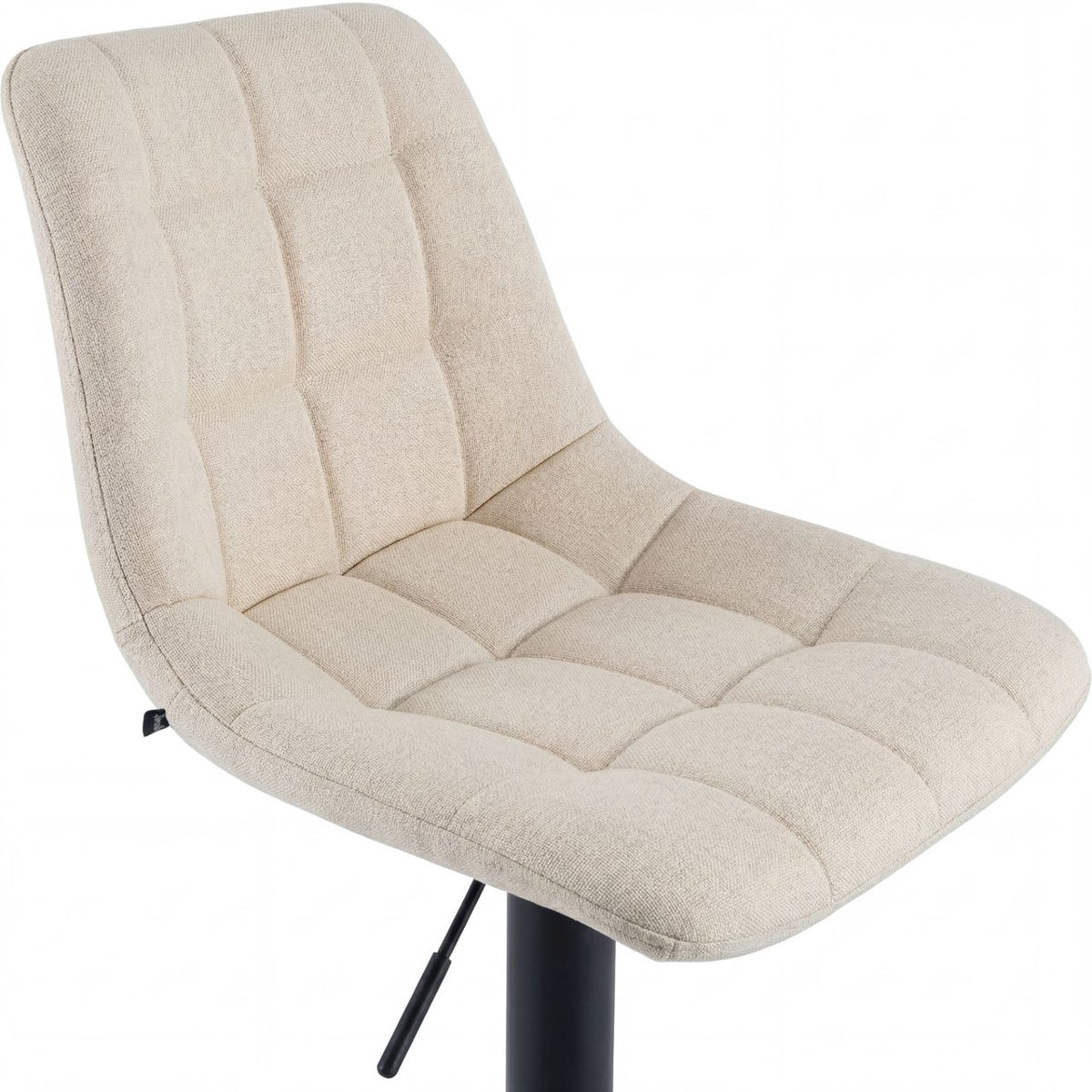Barhocker Mapun Stoff creme