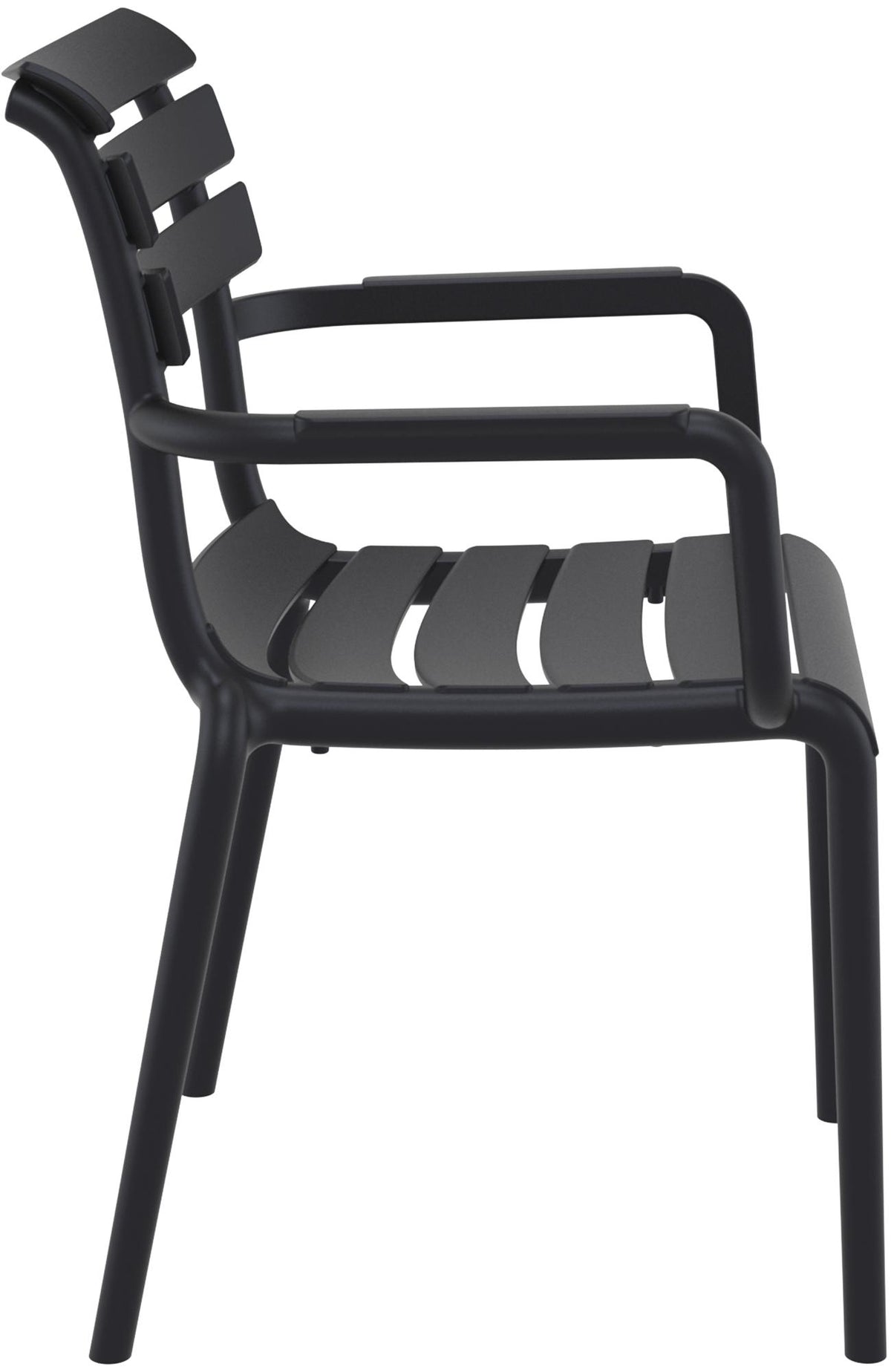 4er Set Stühle Paris schwarz