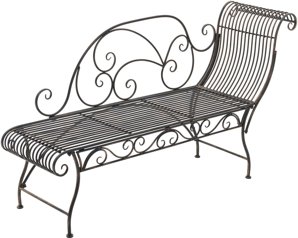 Tuinbank Karma bronzen bronze