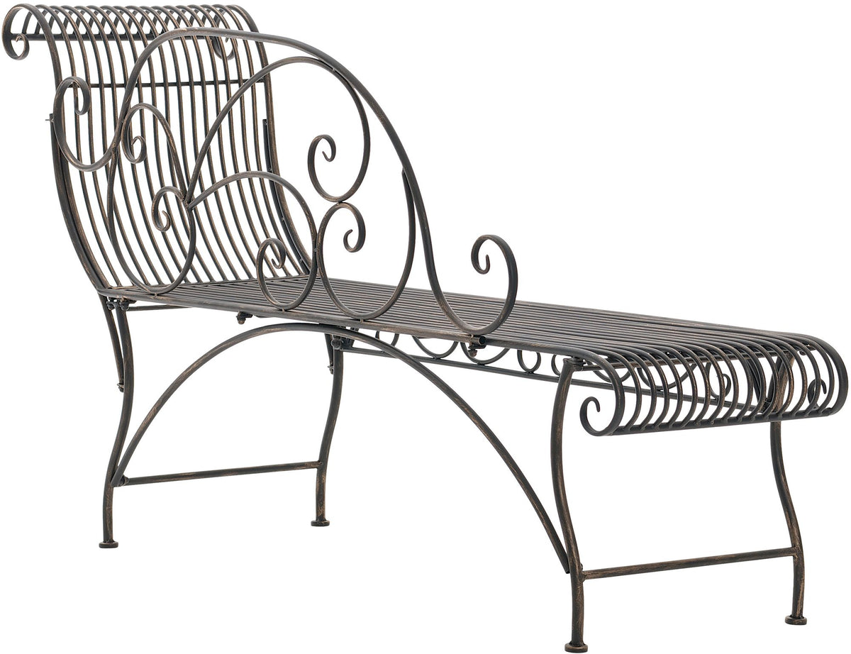 Tuinbank Karma bronzen bronze