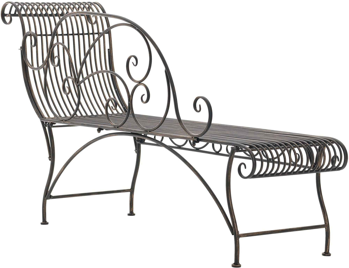 Tuinbank Karma bronzen bronze