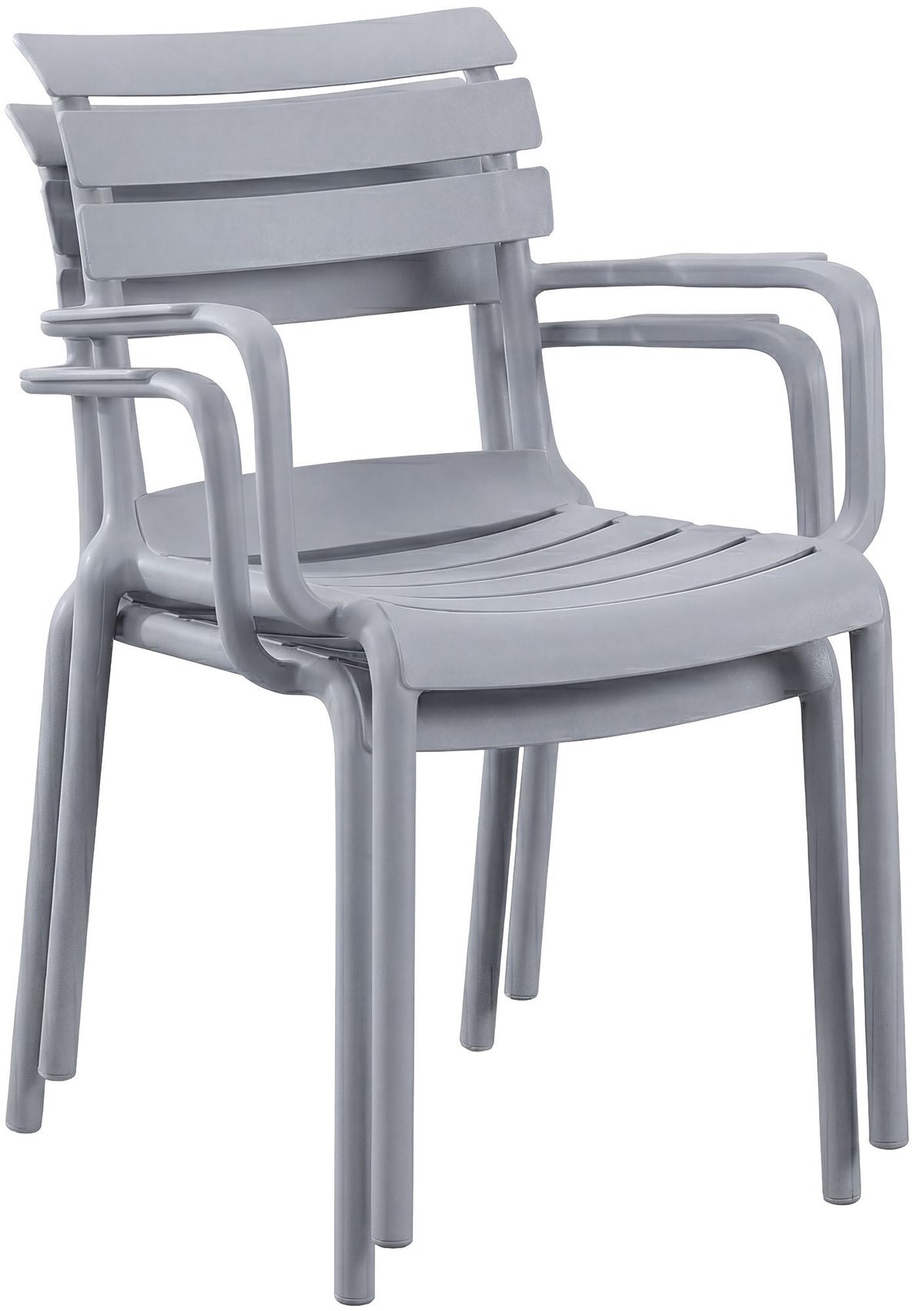 Tuinmeubelset Avena met 2 stoelen grijs grau