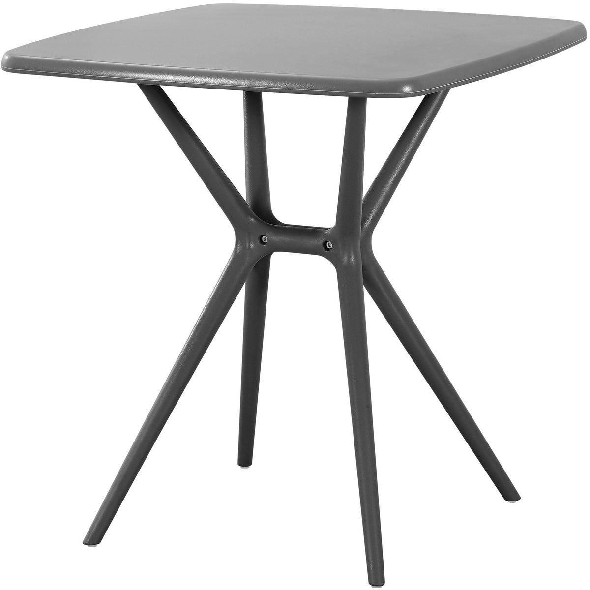 Tuinmeubelset Vela met 4 Stoelen donkergrijs dunkelgrau