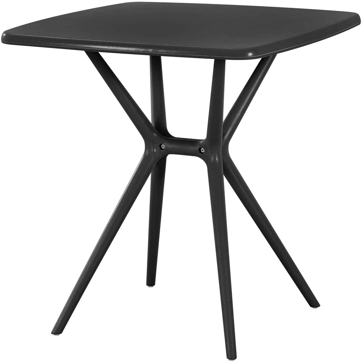 Tuinset Amino met 4 stoelen zwart schwarz