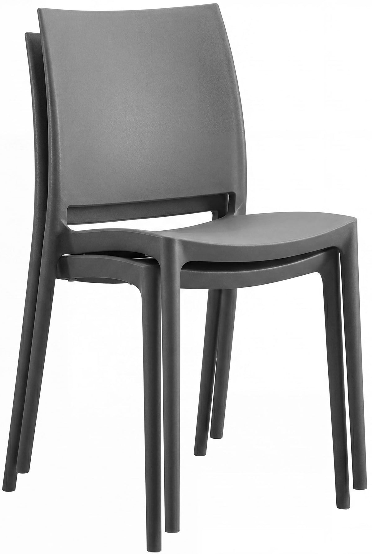 Tuinmeubelset Amino met 2 stoelen donkergrijs dunkelgrau