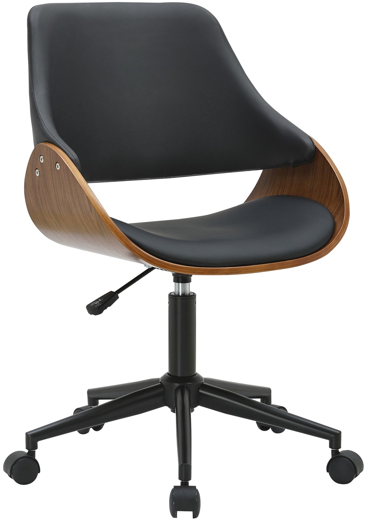 Bureaustoel Sorrento walnoot/zwart walnuss/schwarz