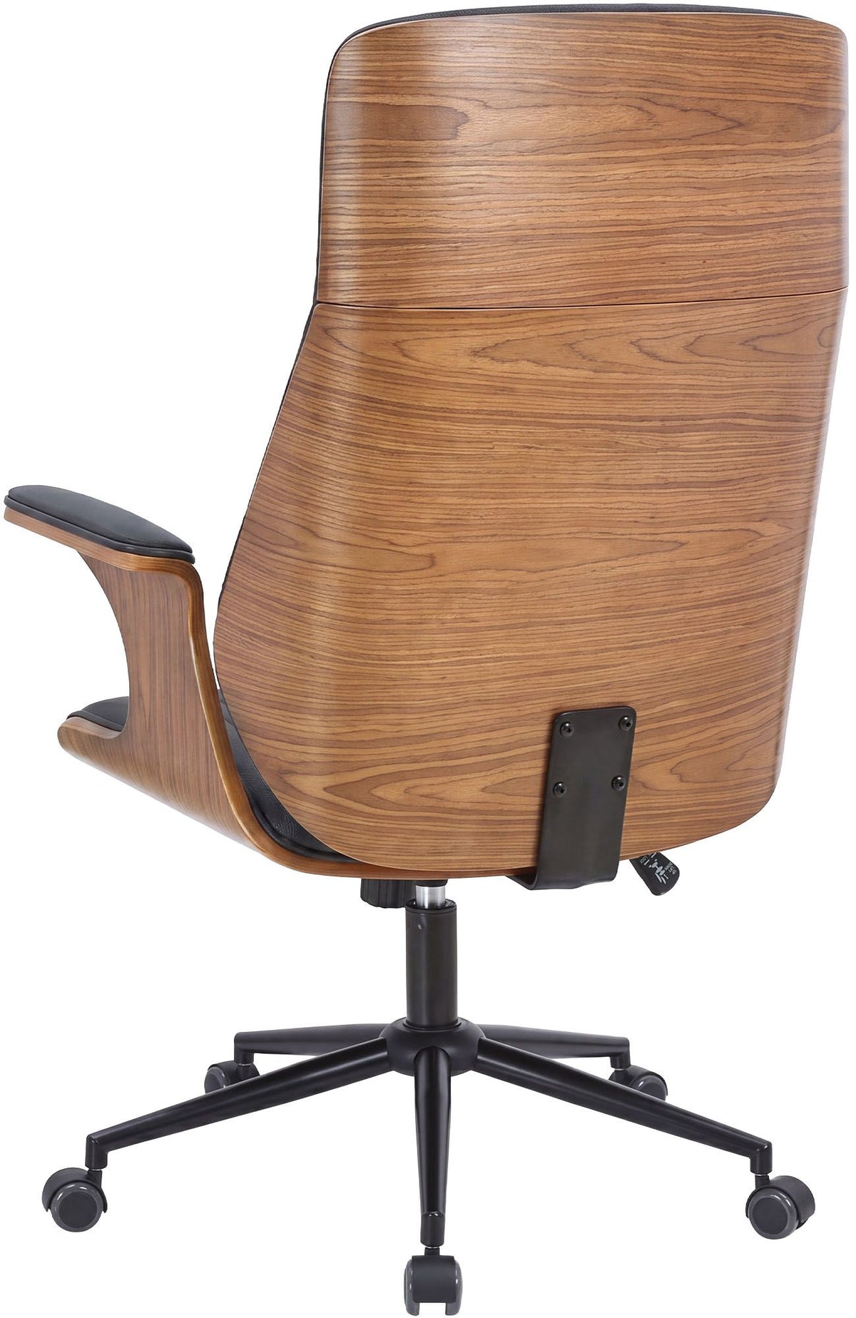 Bürostuhl Headland Kunstleder walnuss/schwarz