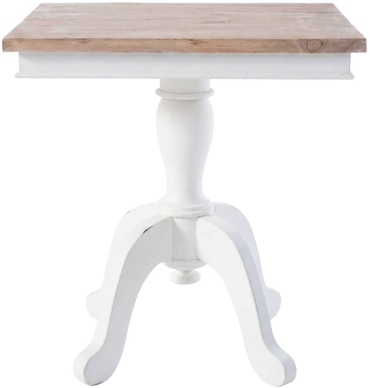 Bijzettafel Lorne natura/wit,70 cm natura/weiß