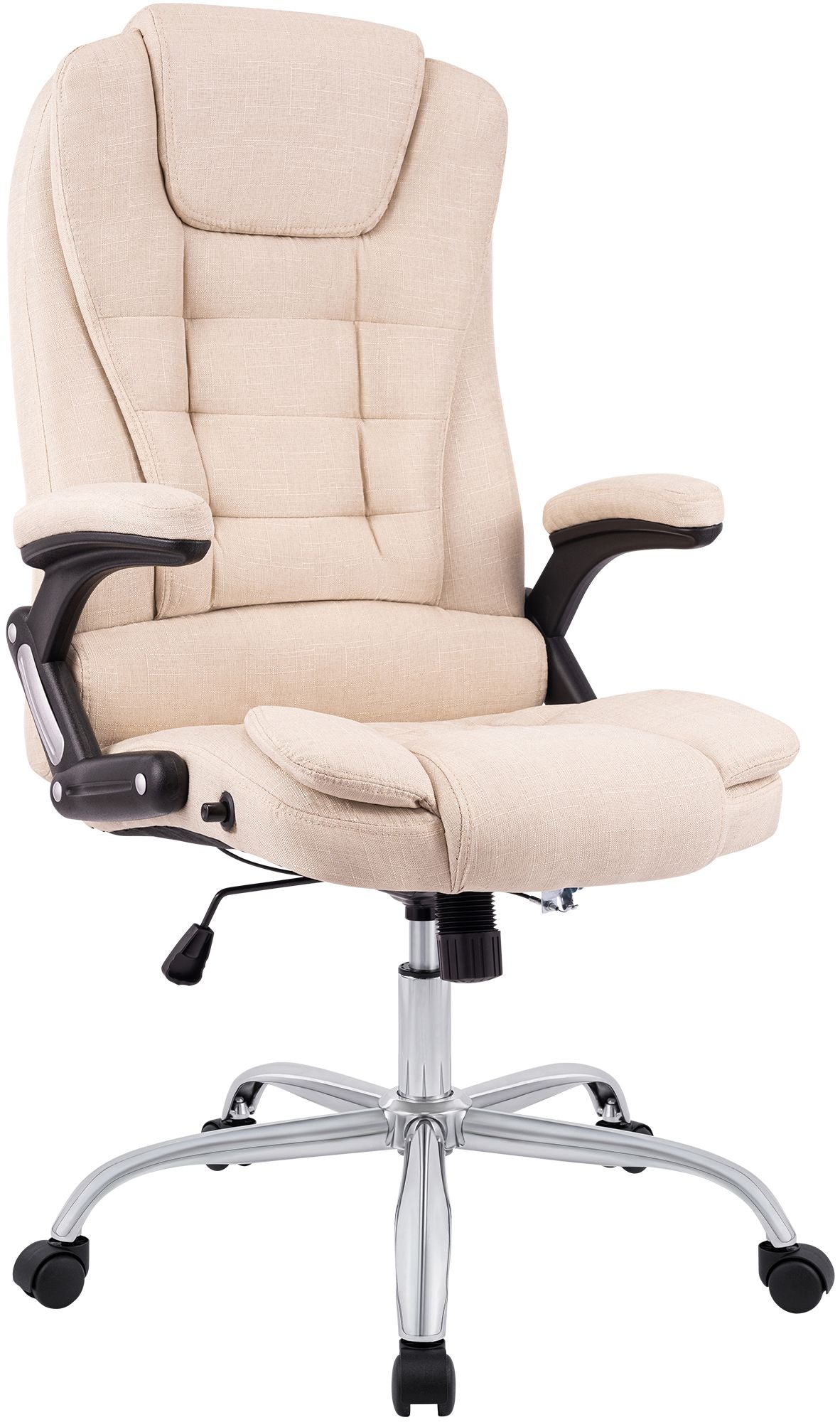 Bureaustoel Thor stof creme creme