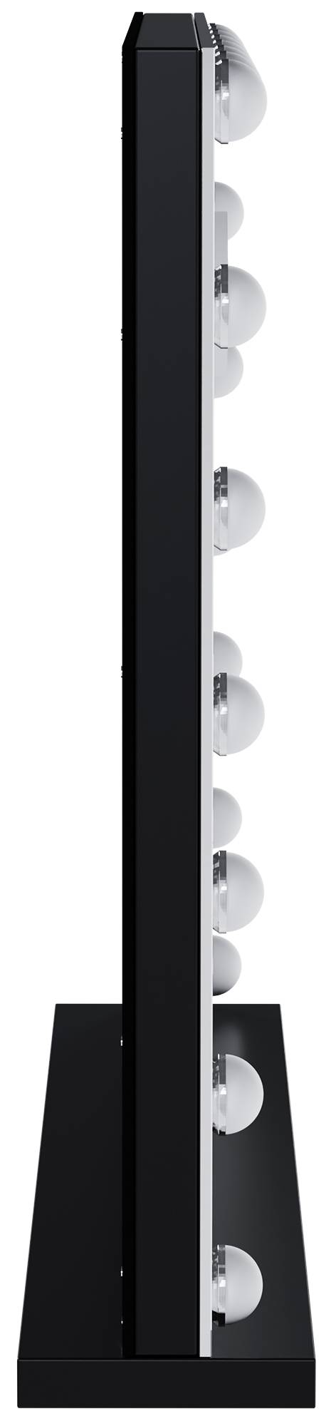 Schminkspiegel Norlina ohne Bluetooth schwarz