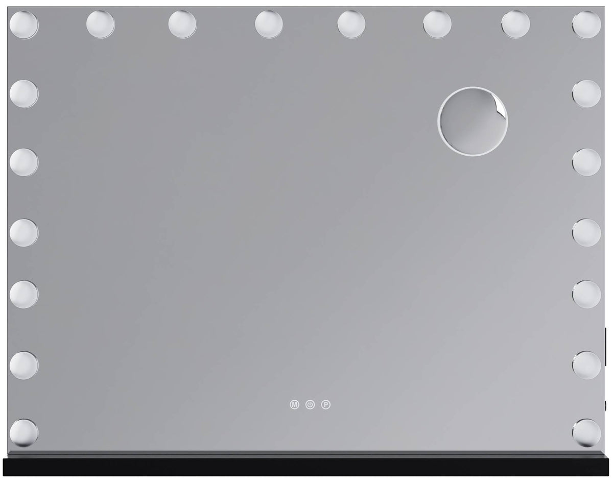Schminkspiegel Norlina ohne Bluetooth schwarz