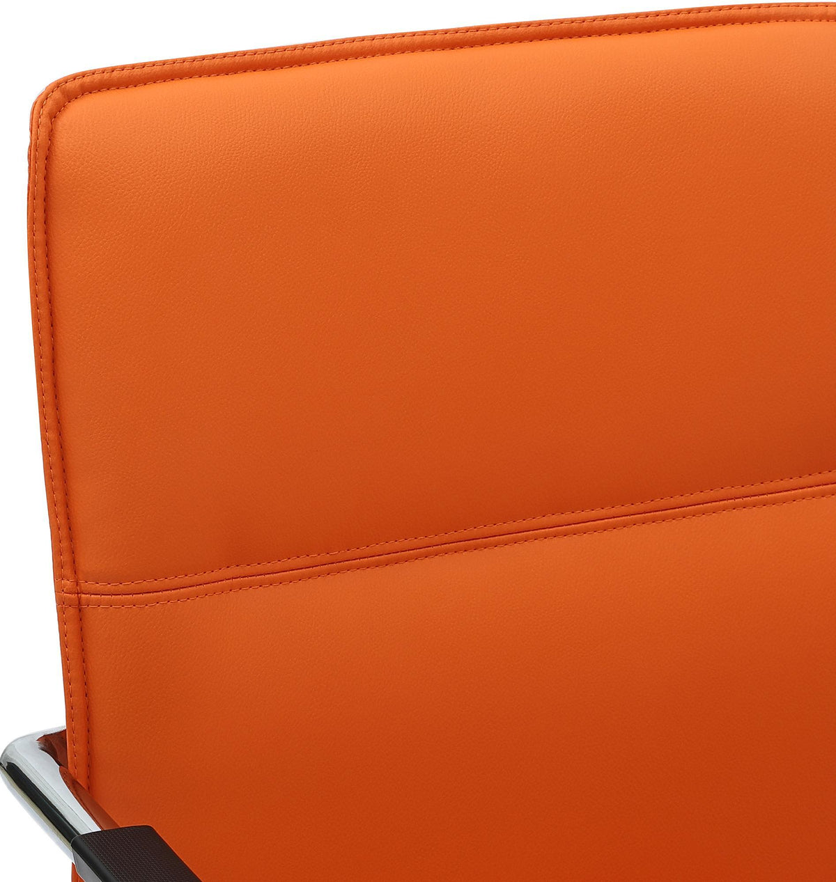 2er Set Besucherstuhl Seattle orange