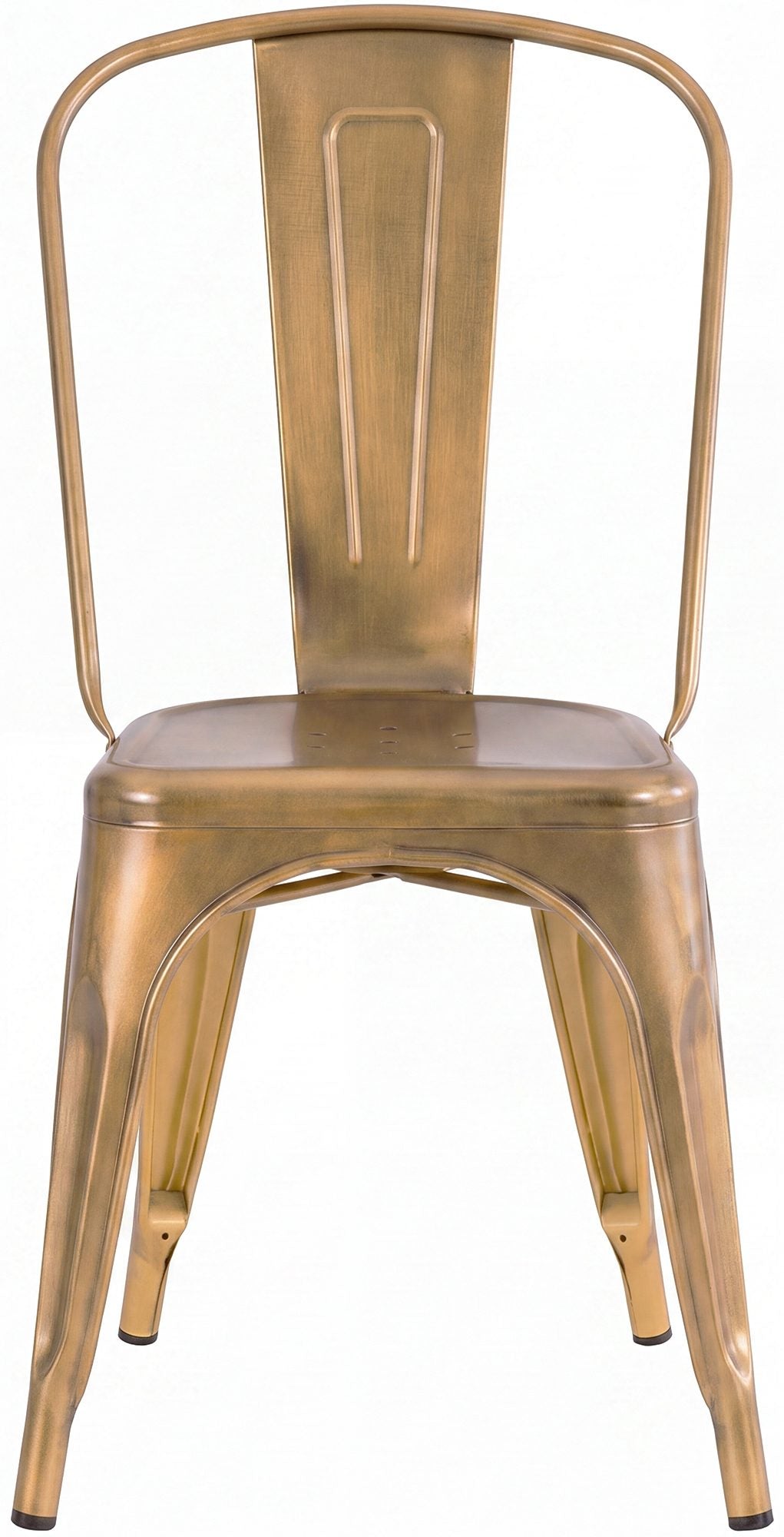 Set van 4 stapelstoelen Benedikt goud gold