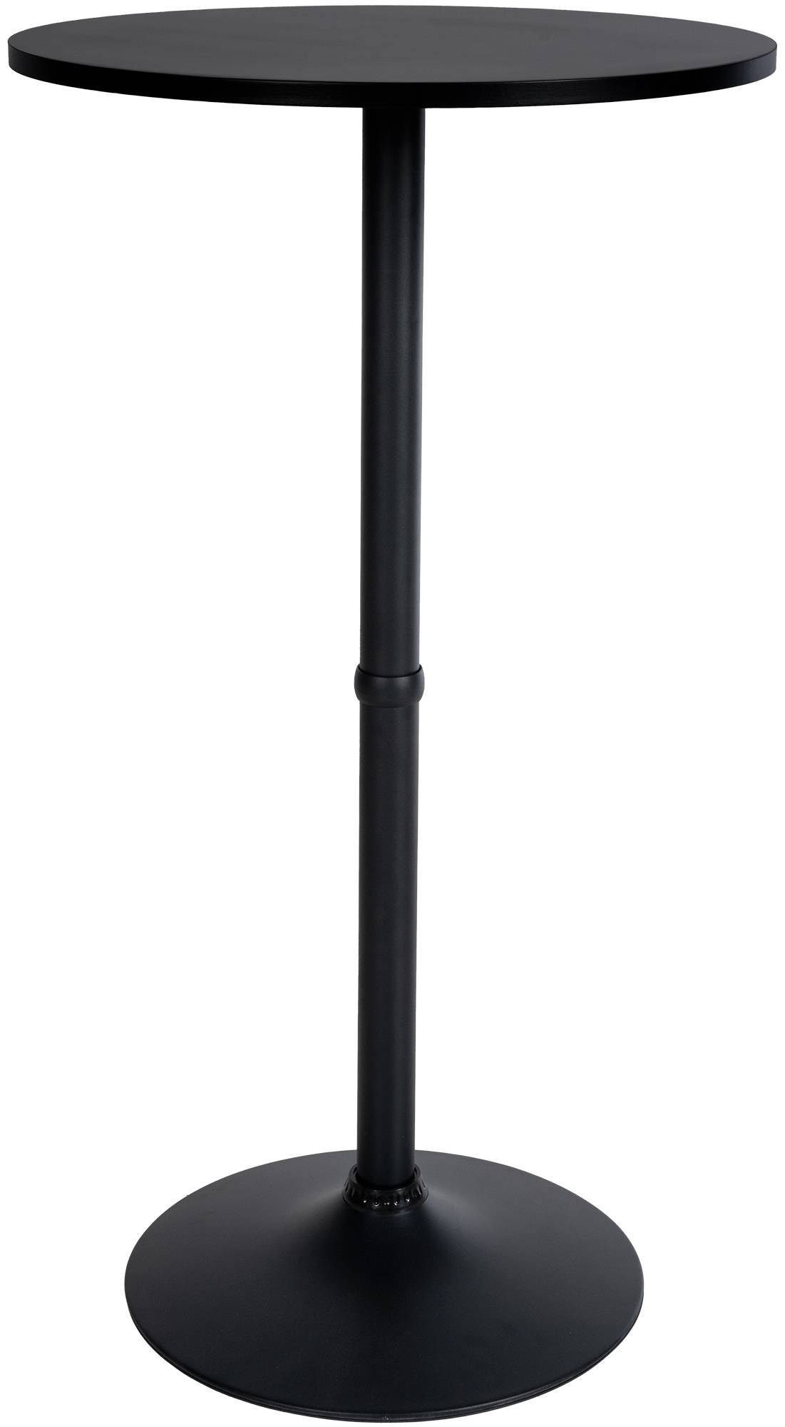 2er Bartisch Set Velor Kunstleder schwarz