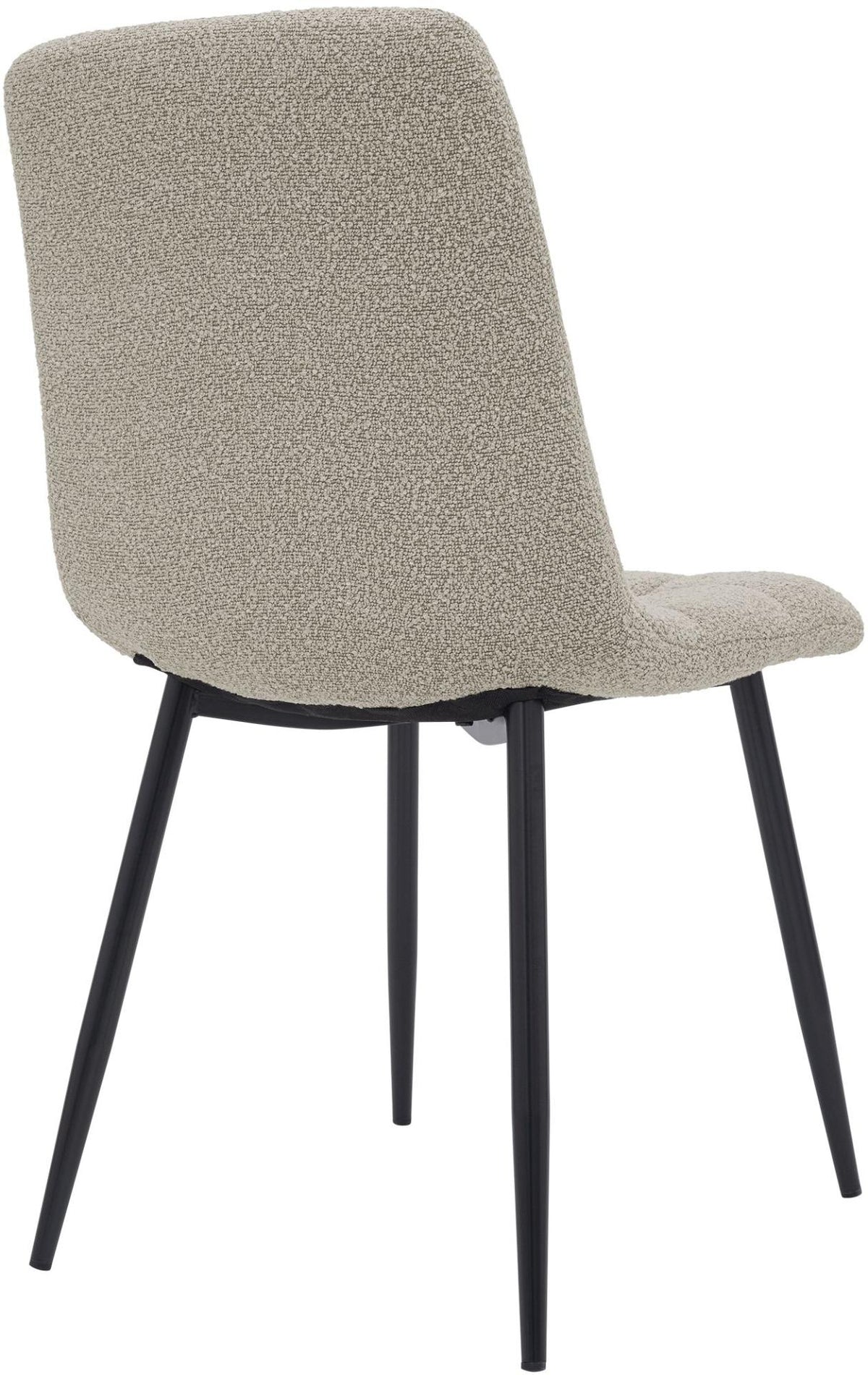 Eetkamerstoel Antibes Teddystof taupe taupe