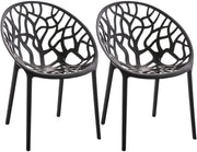 2er Set Stuhl Hope schwarz