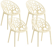 4er Set Stuhl Hope creme