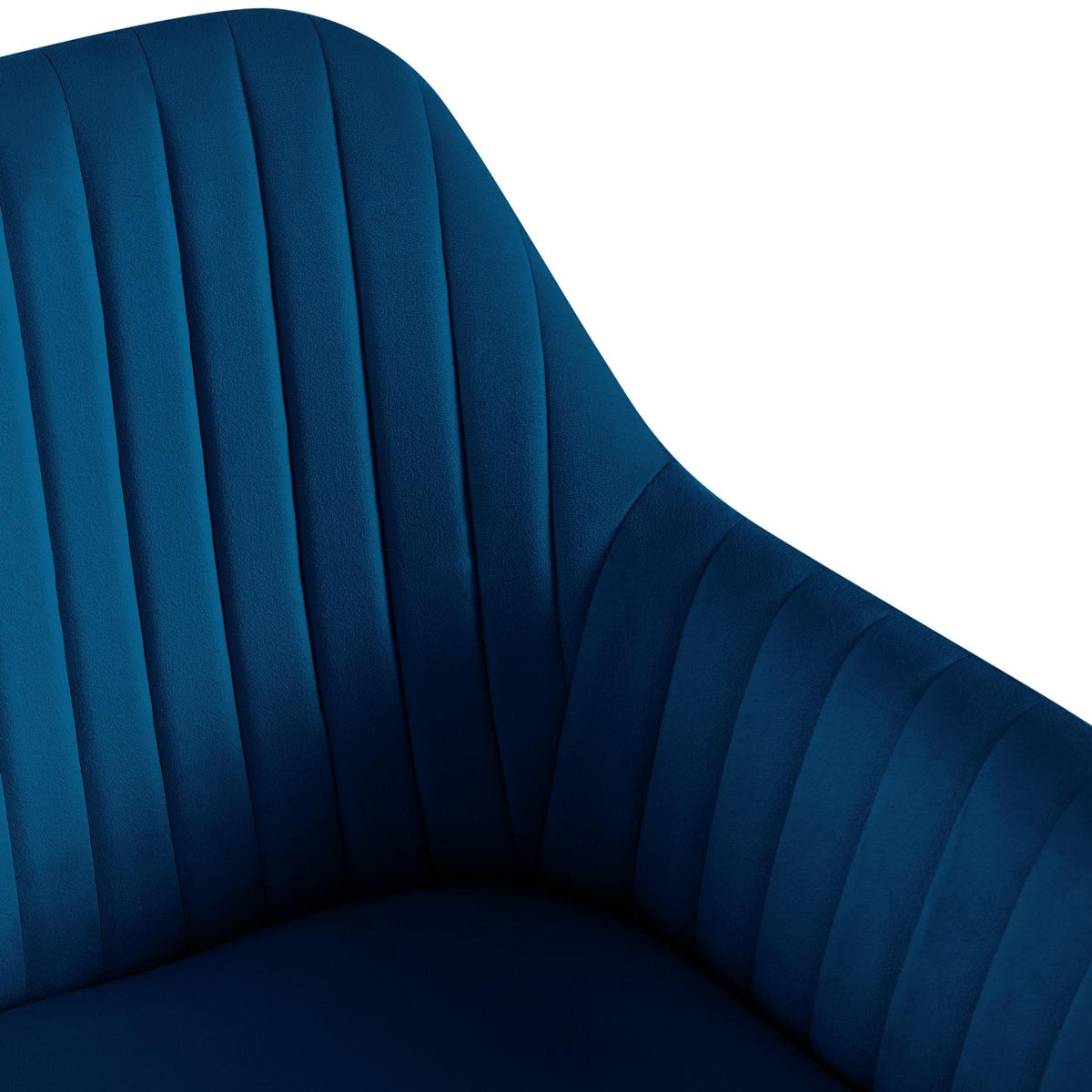 Eetkamerstoel Welby donkerblauw,Fluweel dunkelblau