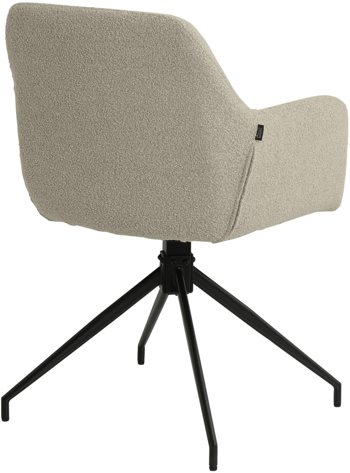 Esszimmerstuhl Merlinda Stoff Teddy taupe