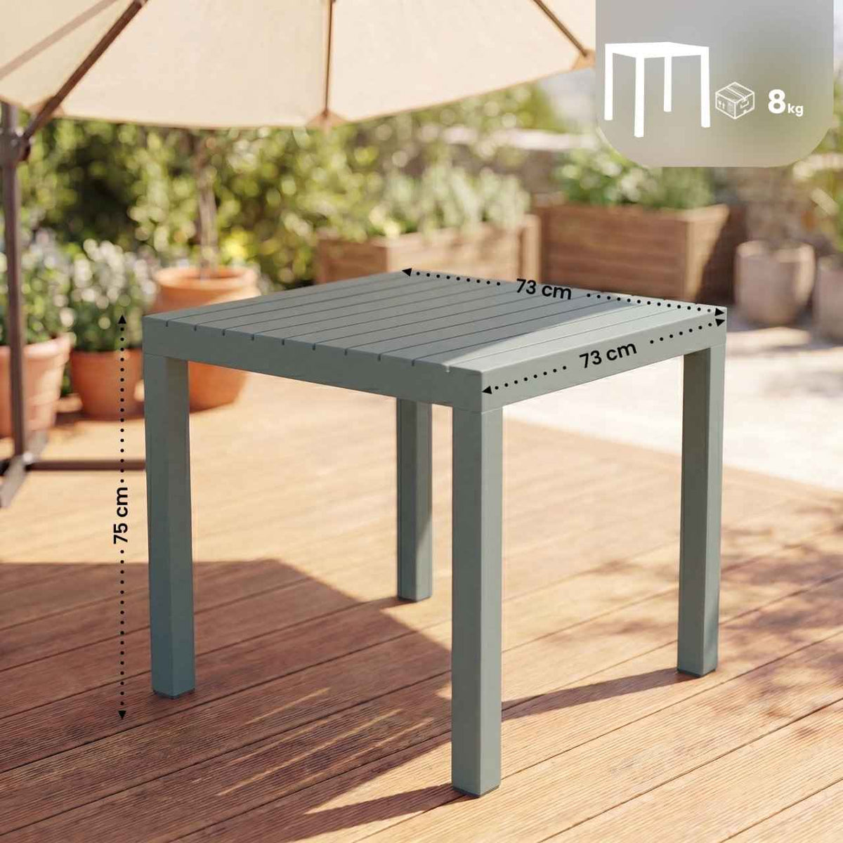 Tisch Kato oliv