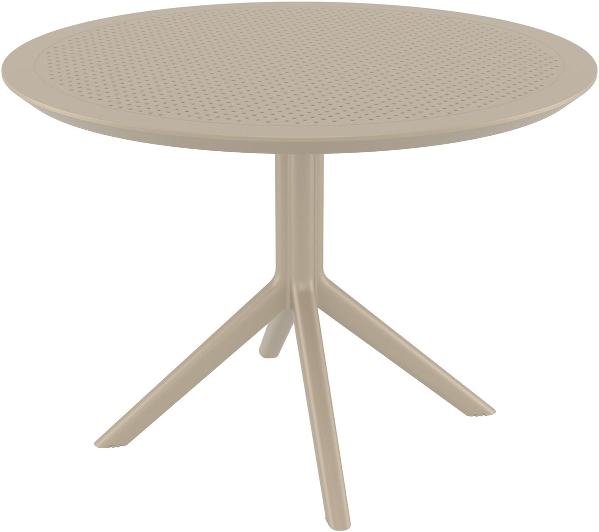 Tafel Sky 105 cm taupe taupe