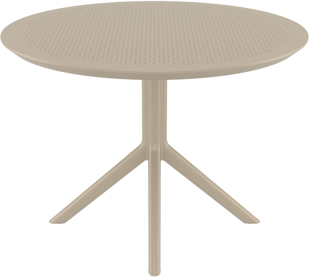 Tafel Sky 105 cm taupe taupe