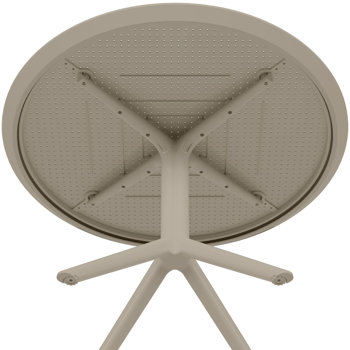 Tafel Sky 105 cm taupe taupe