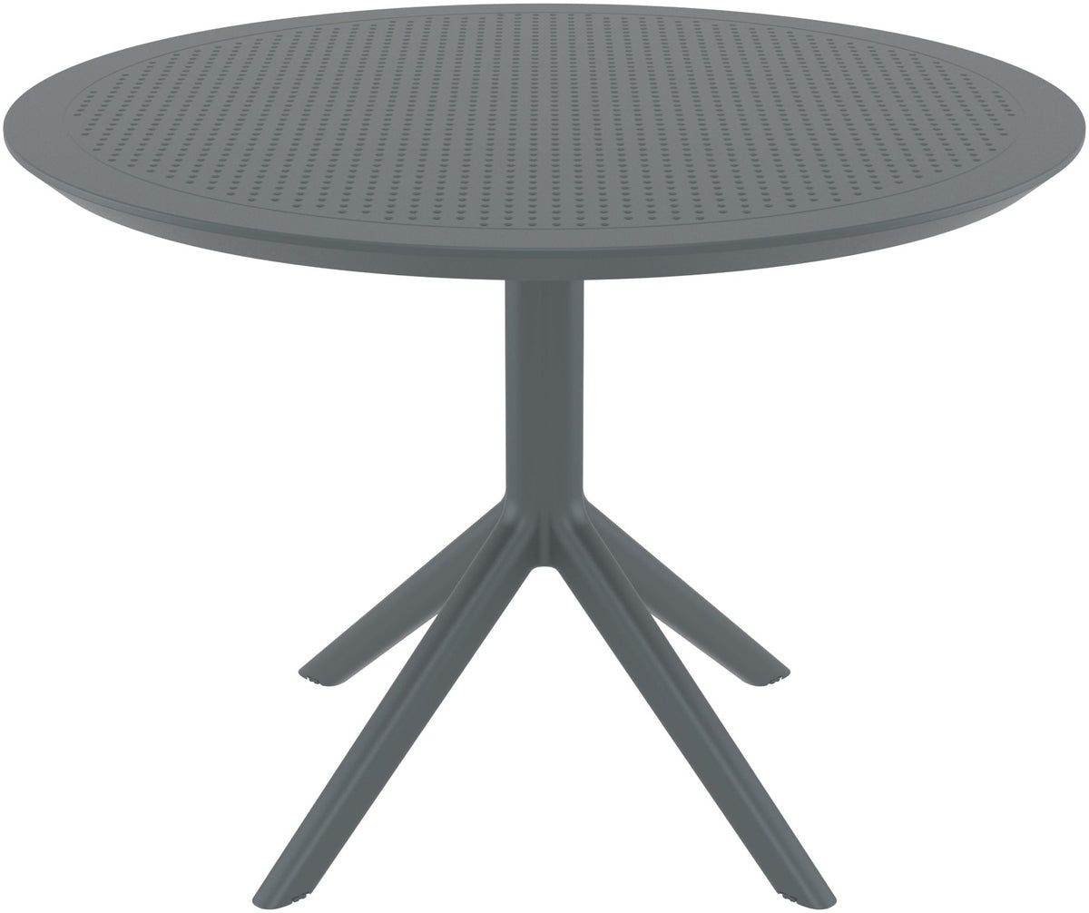 Tafel Sky 105 cm donkergrijs dunkelgrau