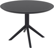 Tafel Sky 105 cm zwart schwarz