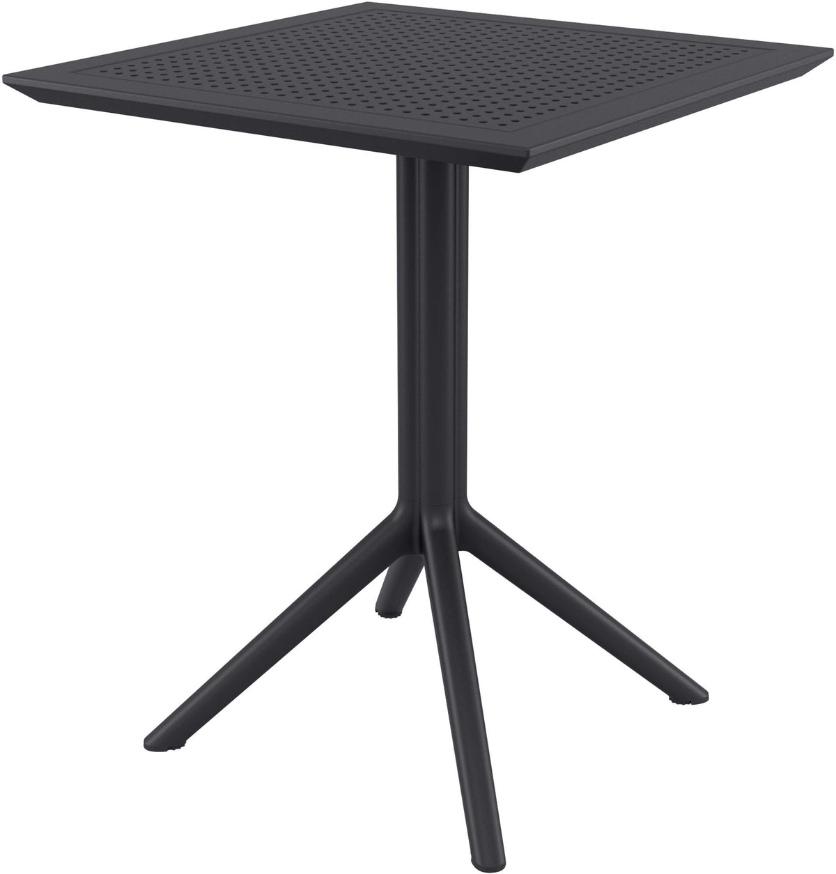 Klaptafel Sky zwart,vierkant schwarz