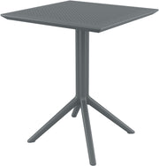 Klaptafel Sky donkergrijs,vierkant dunkelgrau