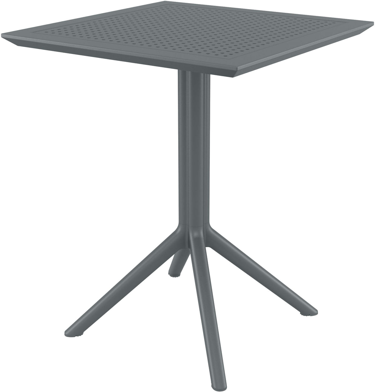 Klaptafel Sky donkergrijs,vierkant dunkelgrau
