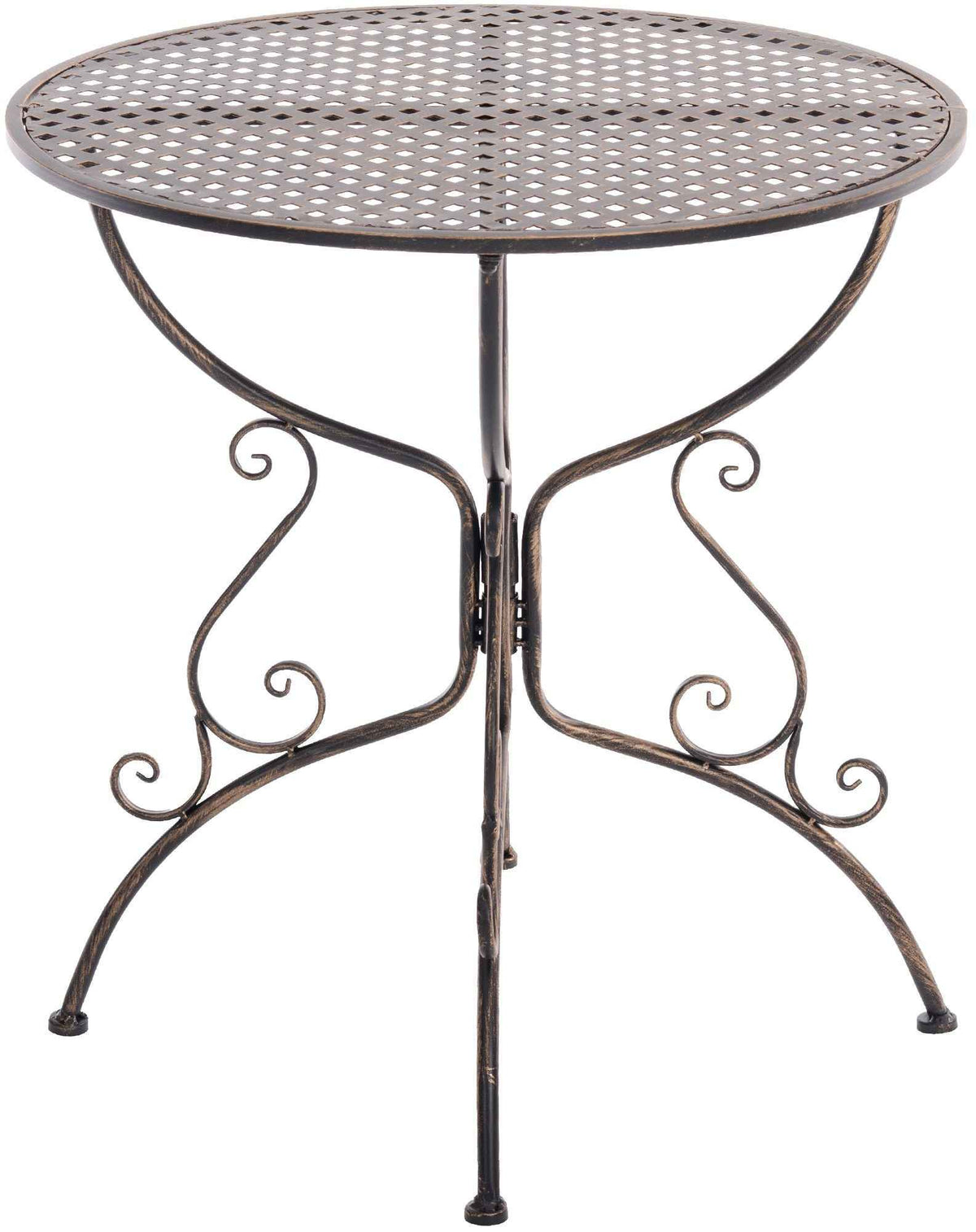 IJzeren tafel Amanda bronzen bronze