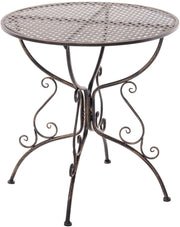 IJzeren tafel Amanda bronzen bronze
