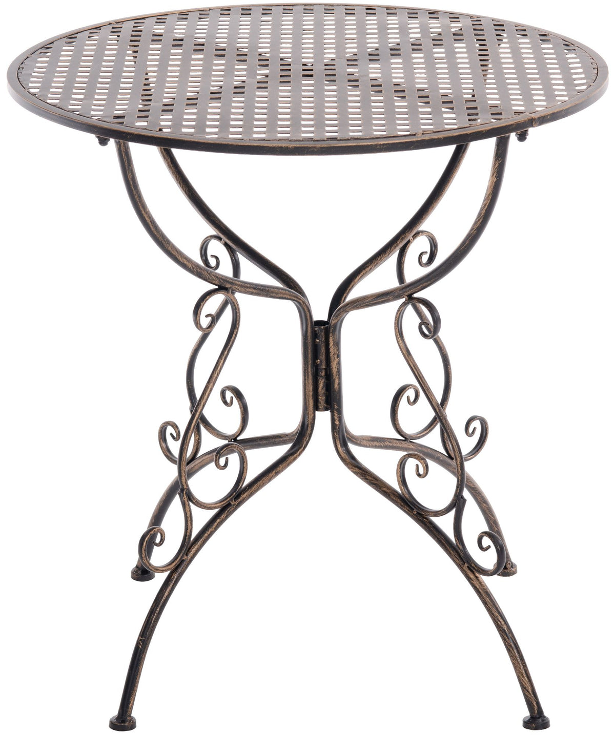 IJzeren tafel Amanda bronzen bronze