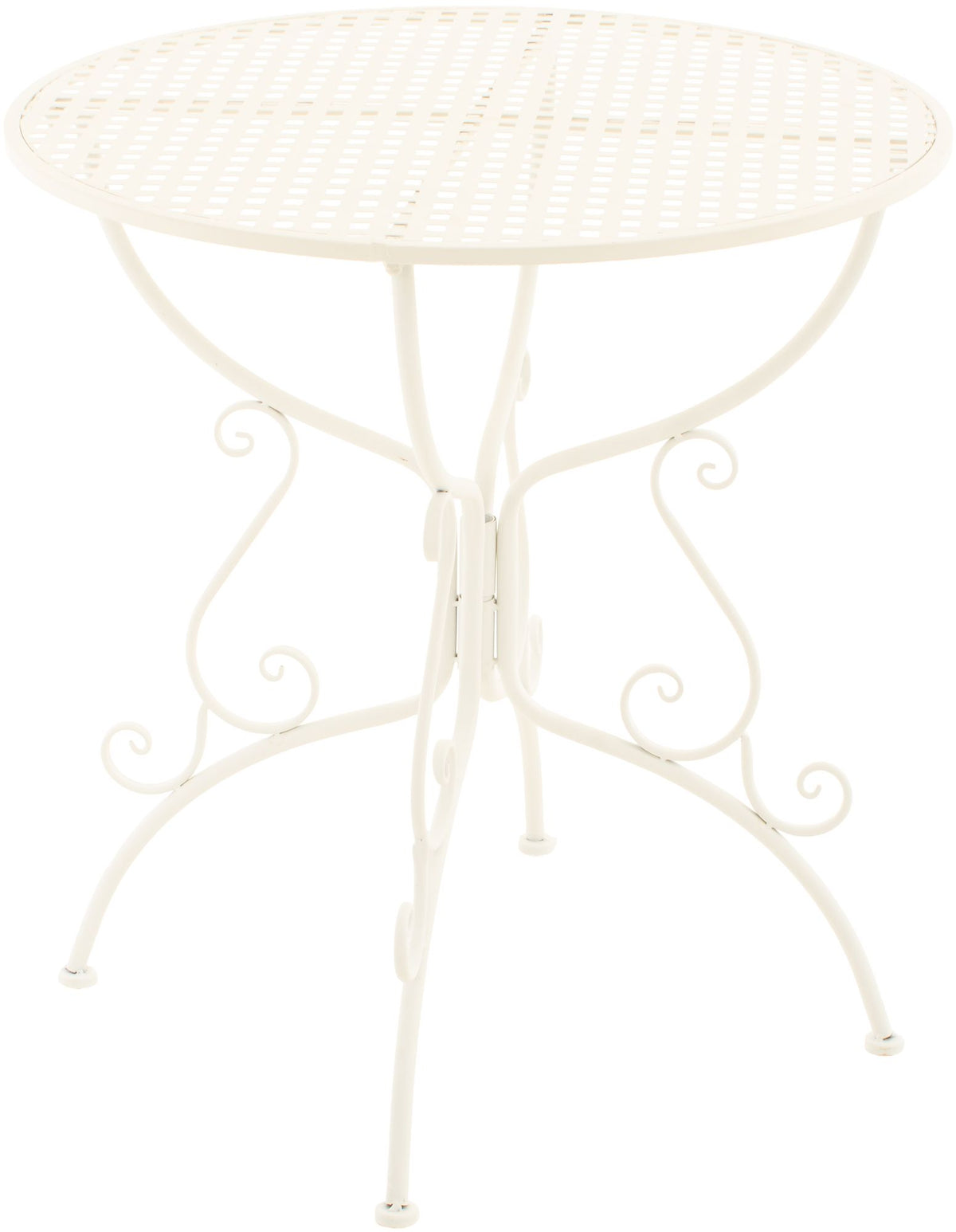 IJzeren tafel Amanda wit weiß
