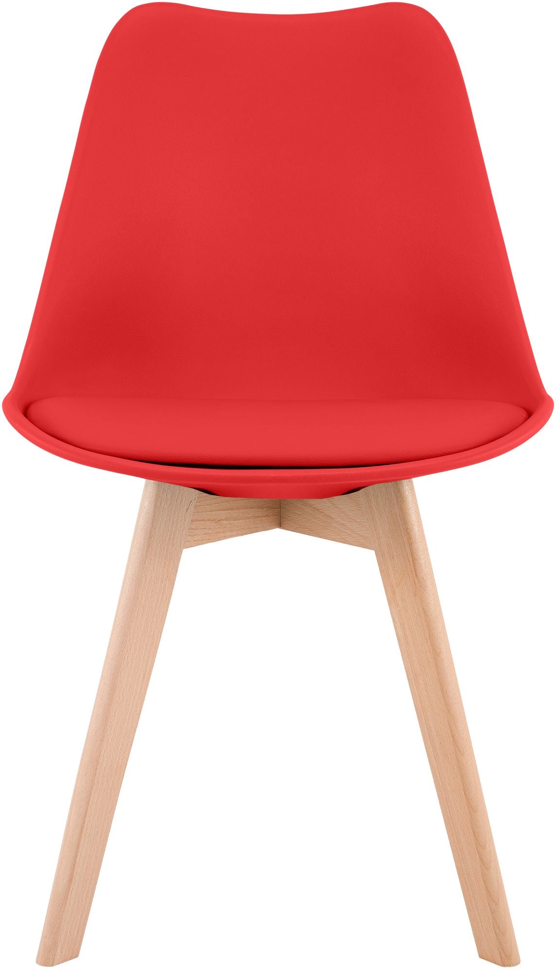 4er Set Stuhl Linares rot