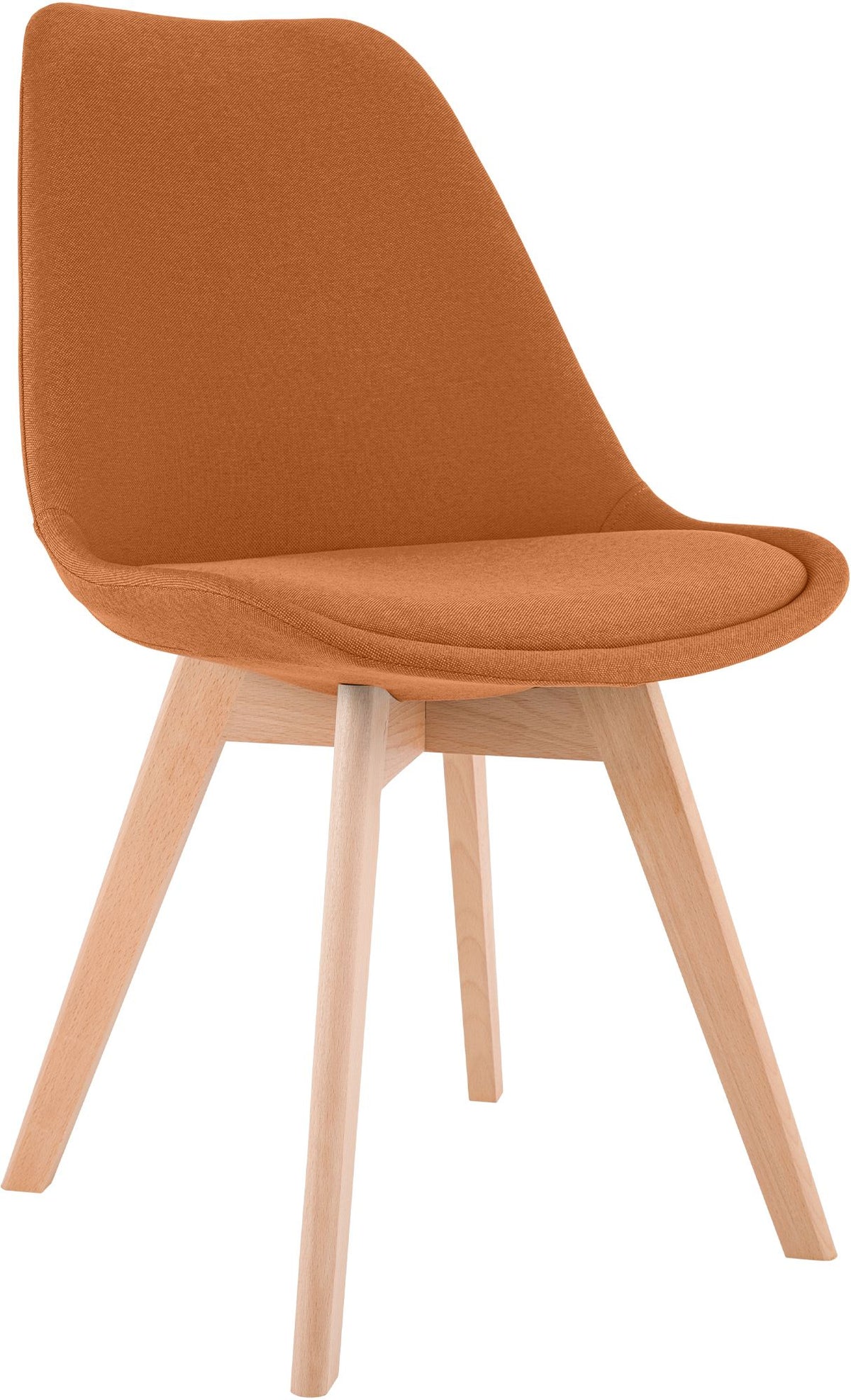 Eetkamerstoel Linares oranje,Stof orange