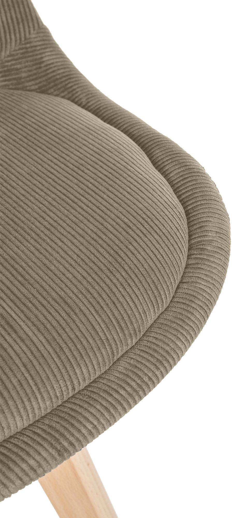 4er Set Stuhl Linares Cord taupe