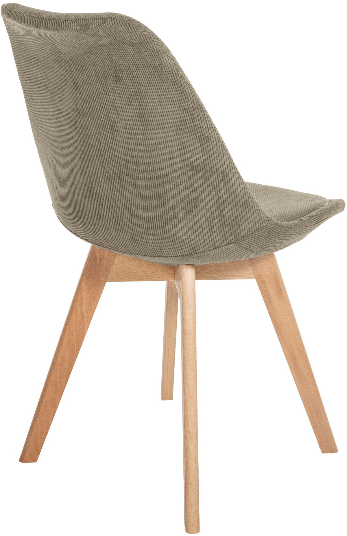 4er Set Stuhl Linares Cord taupe