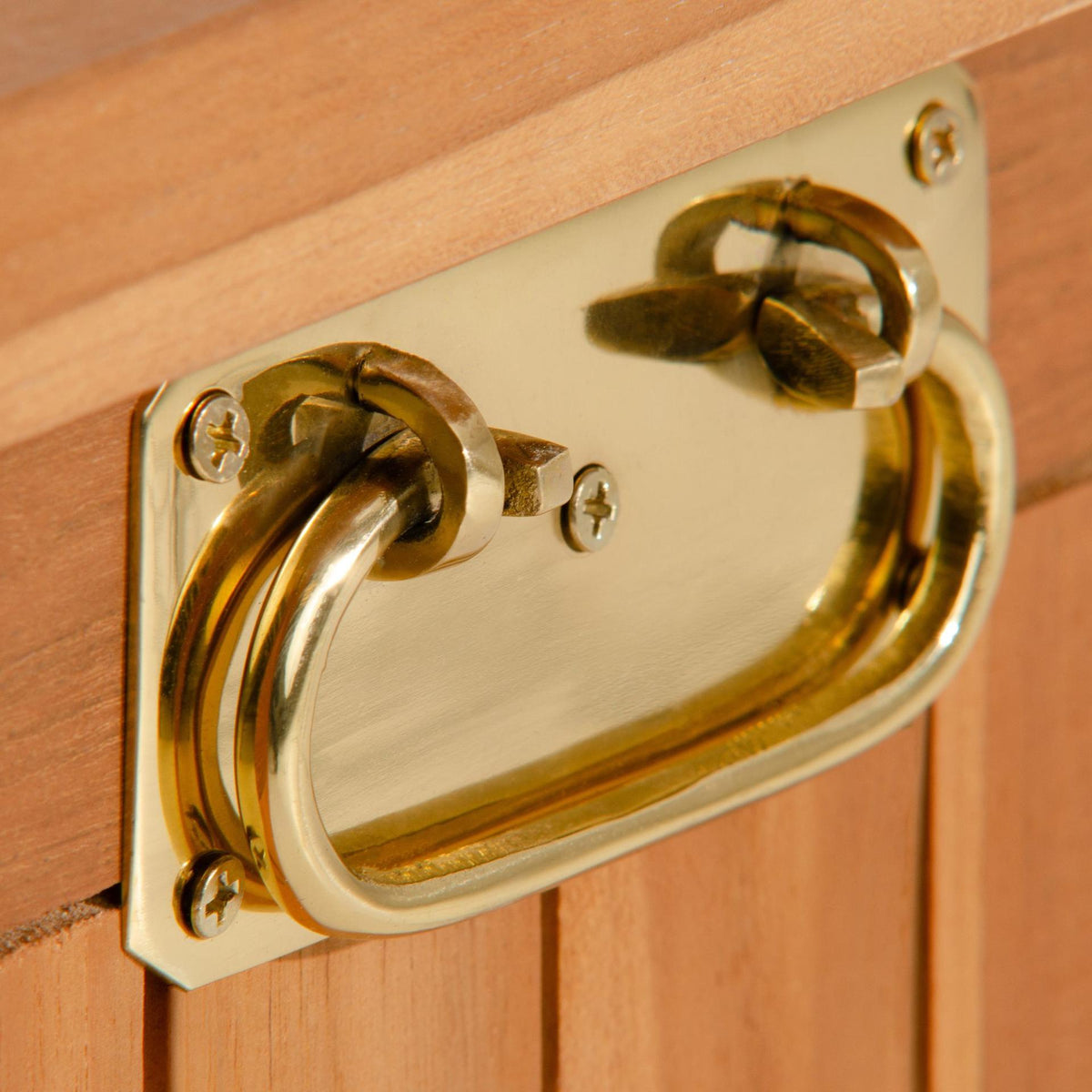 Teakhouten kussenbox Odessa teak,160 cm teak