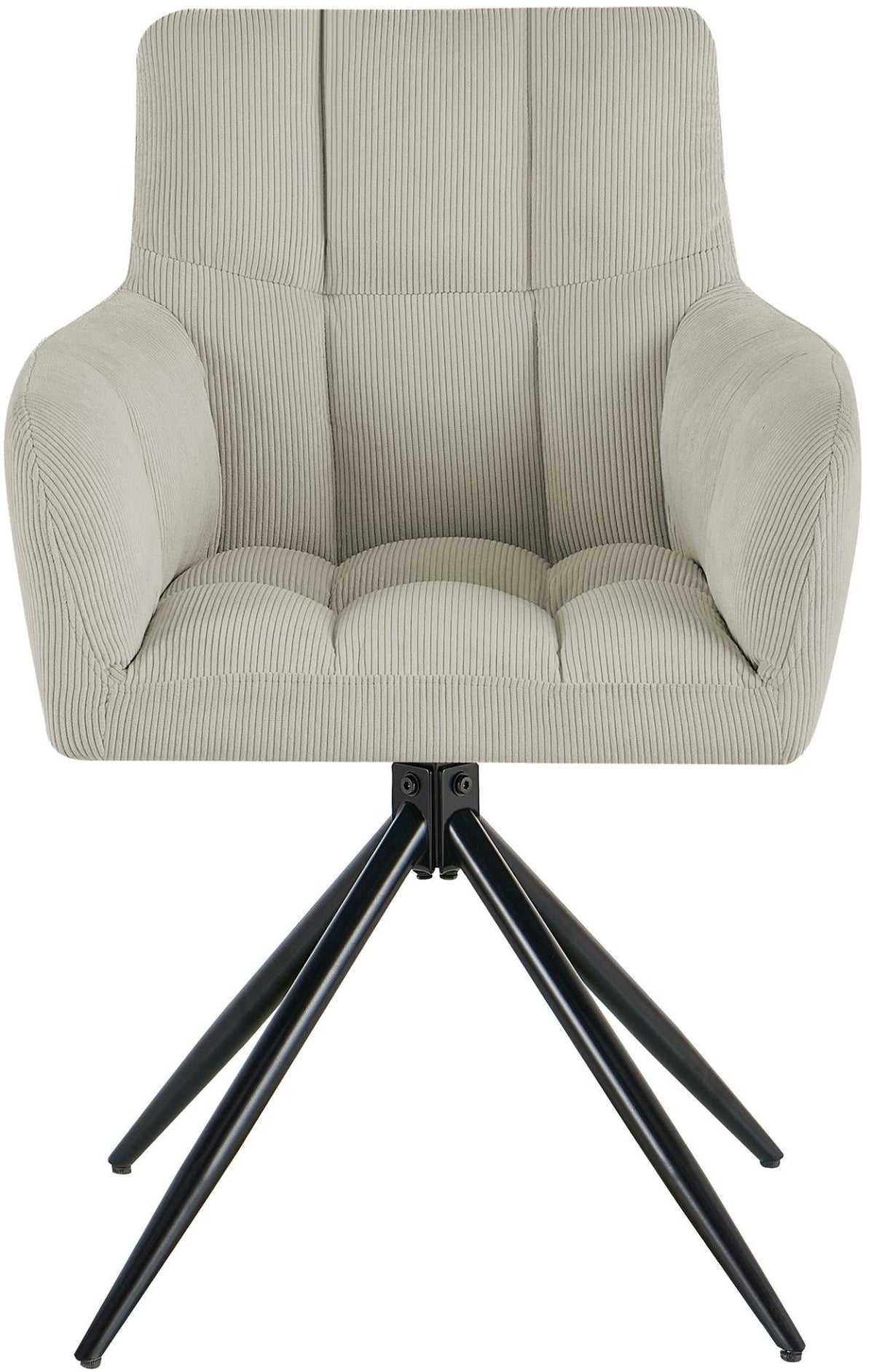 Eetkamerstoel Jonah Cord creme creme