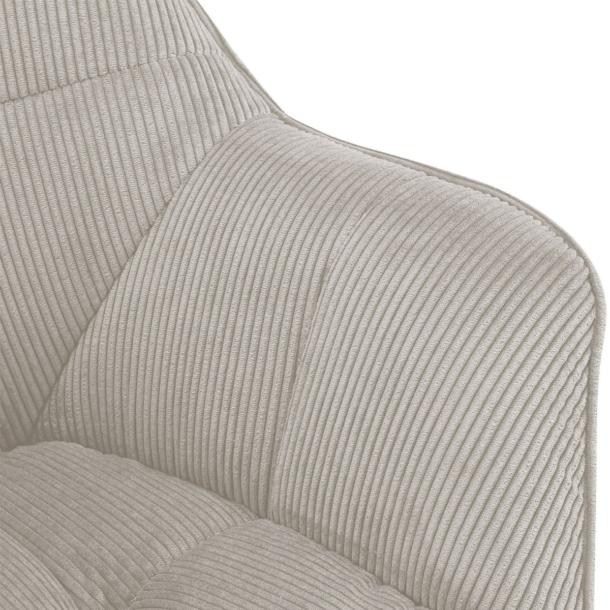 Esszimmerstuhl Milford Cord creme