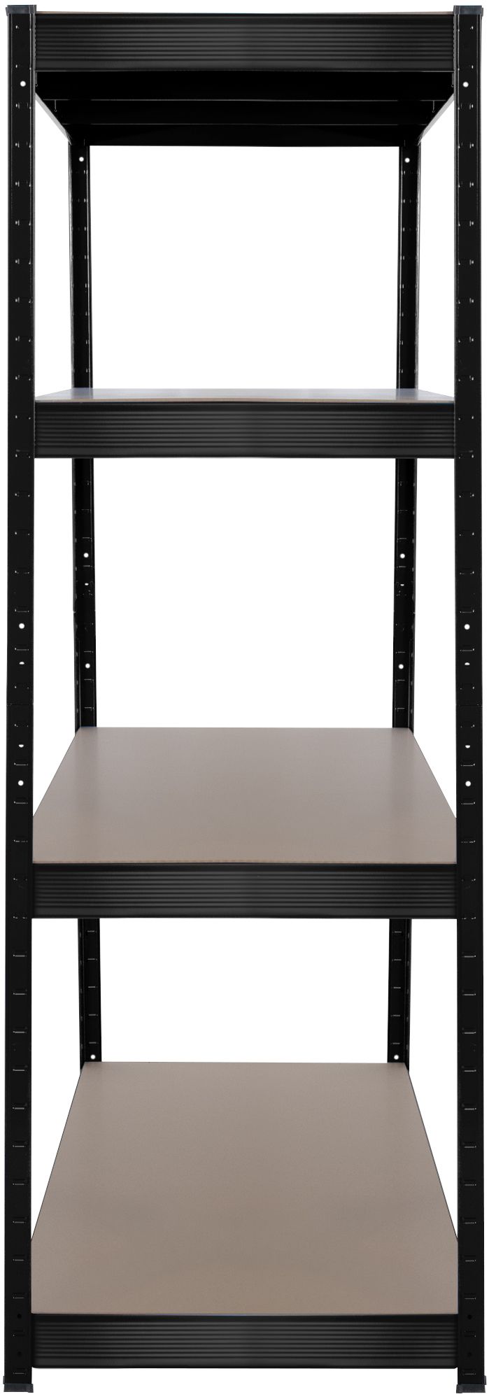 Zware stellingkast 160 x 180 x 60 cm zwart schwarz