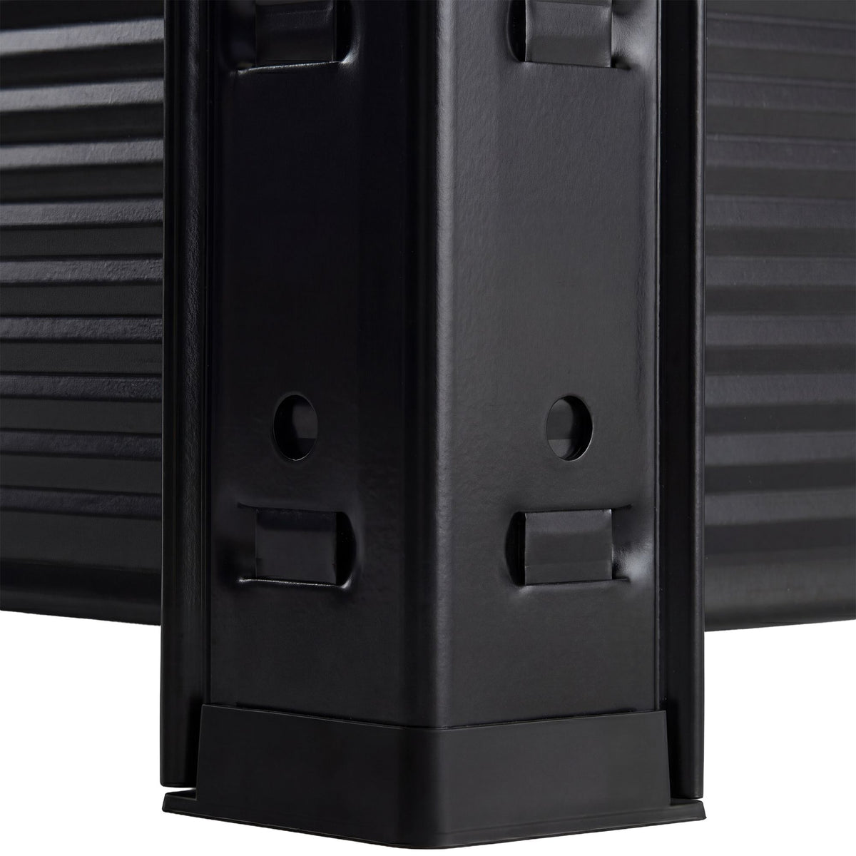 Zware stellingkast 160 x 180 x 60 cm zwart schwarz