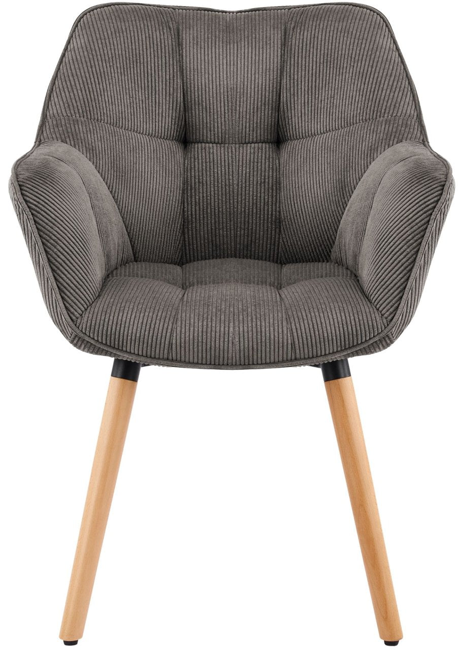 Esszimmerstuhl Milford Cord taupe