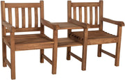 Teakbank Lior met tafel teak teak
