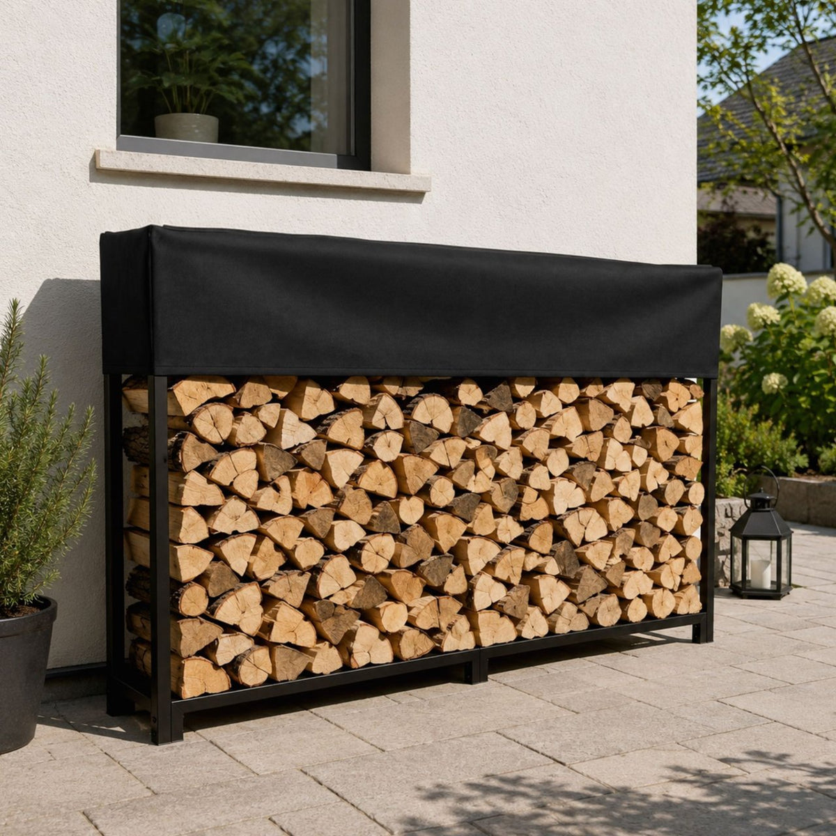 Houtrek Meriden 180 cm schwarz