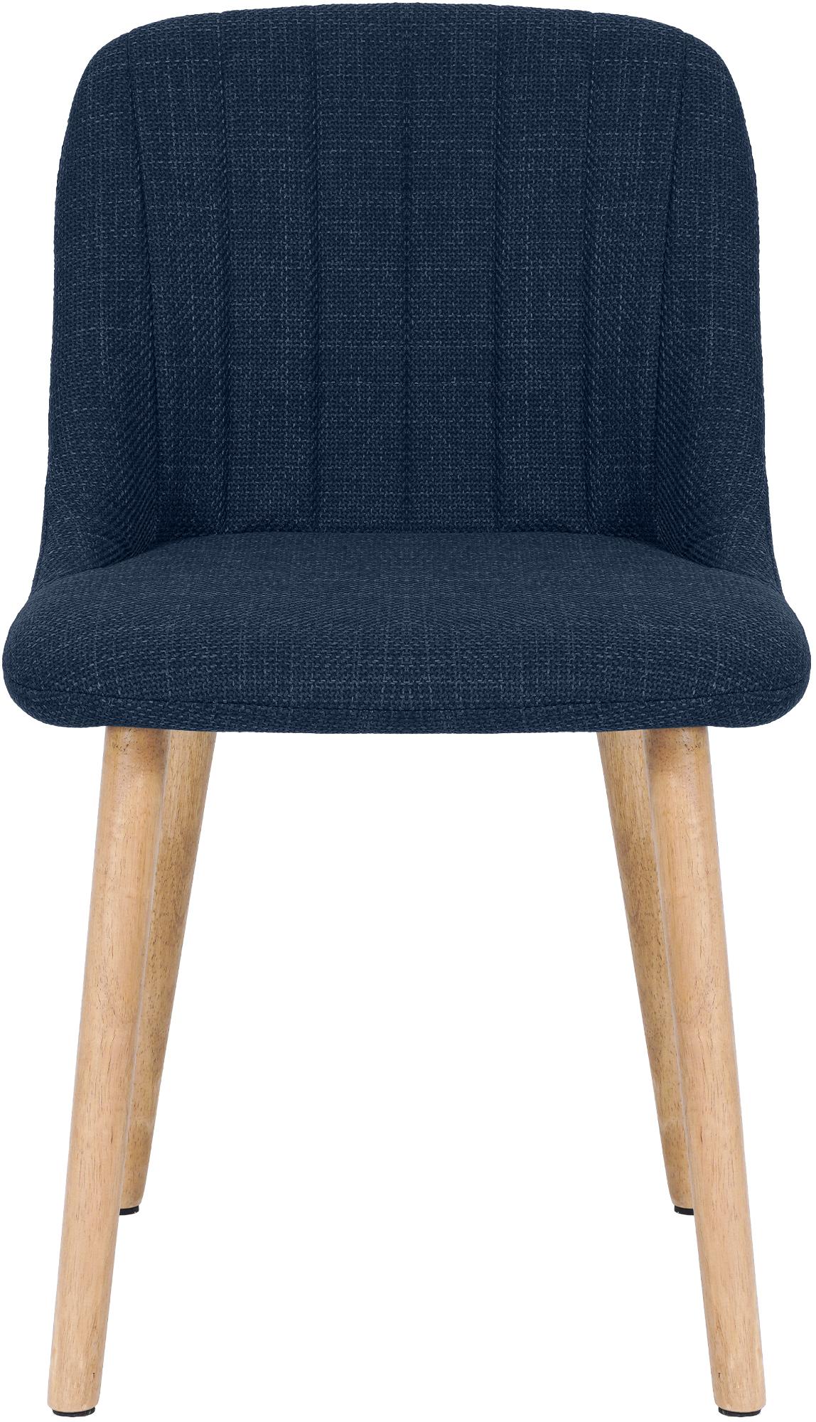 Eetkamerstoel Arie Stof blauw blau